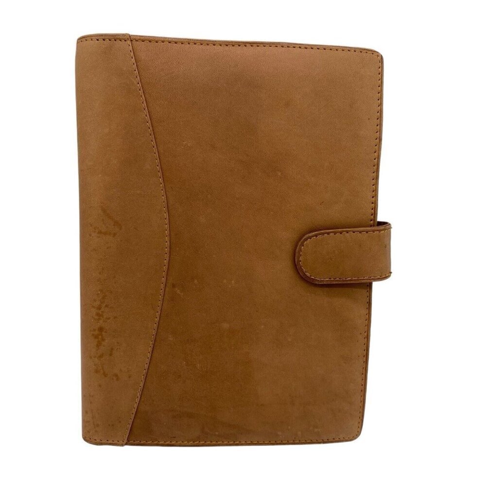 Vintage 90s Wilsons Leather Address Phone Book Notepad Personal Planner Journal